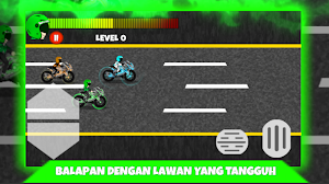 Kang ojek balapan drag motor r Screenshot 1
