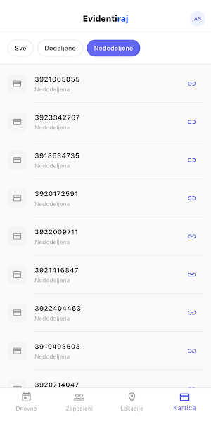 Evidentiraj Screenshot 1