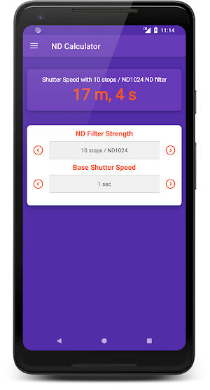 ND Calculator Free Screenshot 2