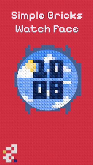 Simple Bricks Watch Face Screenshot 0