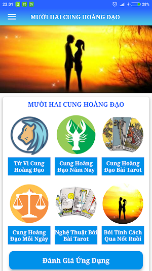 Bói Tính Cách Cung Hoàng Đạo Screenshot 1