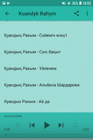 Қуандық Рахым әндері Screenshot 2