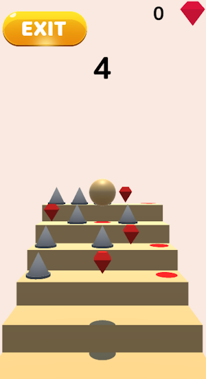 Spikes Vertical Run Screenshot 1