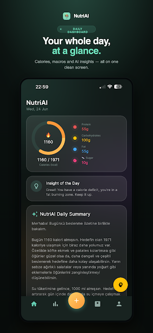 NutriAi: Calorie Tracker Screenshot 1