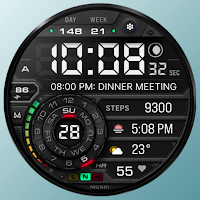MD321 Digital Watch Face