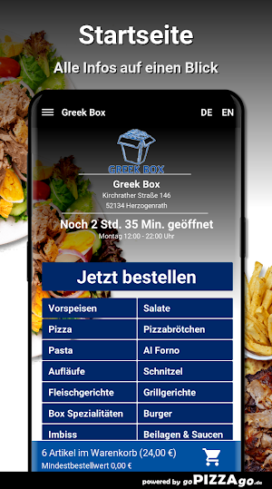 Greek Box Herzogenrath Screenshot 1