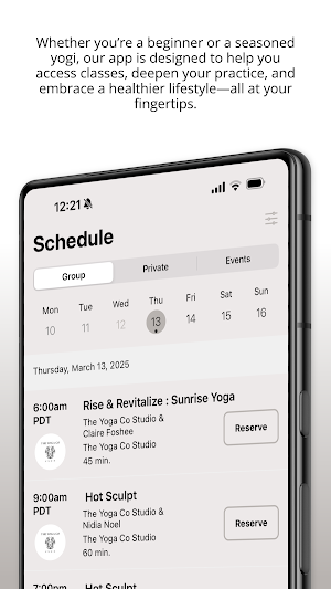 The Yoga Co. Studio Screenshot 3