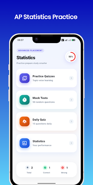 AP Statistics Practice Screenshot 0