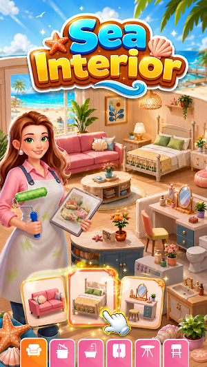 Seaside Room Decor Screenshot 0