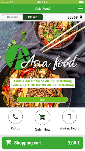 Asia food Screenshot 0
