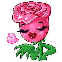 Animated Flowers For Whatsapp