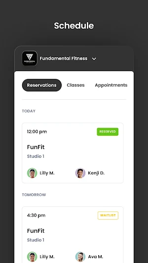 Fundamental Fitness Screenshot 2