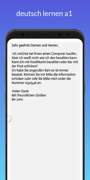 deutsch lernen a1 Screenshot 3