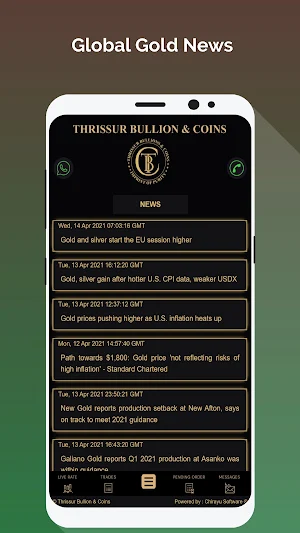 Thrissur Bullions & Coins Screenshot 1