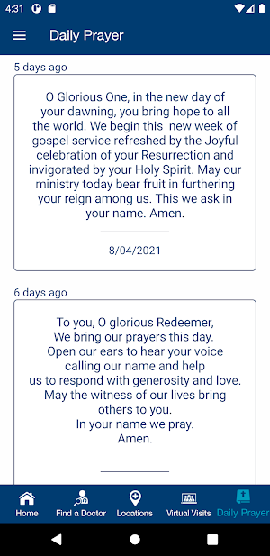 OurHealth - FMOLHS Screenshot 3