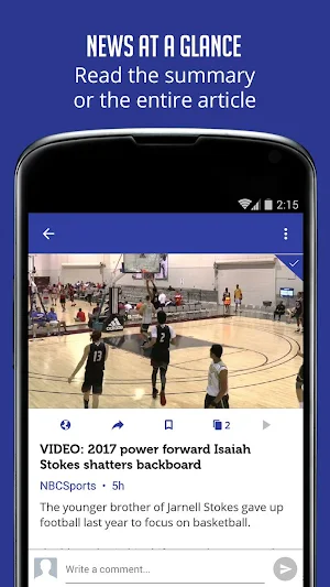 College Basketball News Screenshot 3