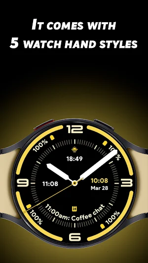 Simple Dial 3 - Watch face Screenshot 2