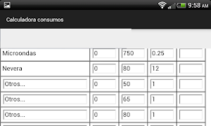 Mide Consumo electrodomesticos Screenshot 0