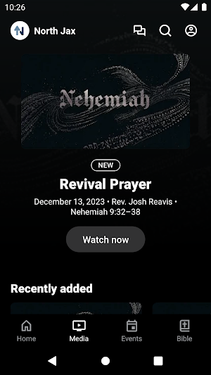 North Jax Baptist Church Screenshot 1