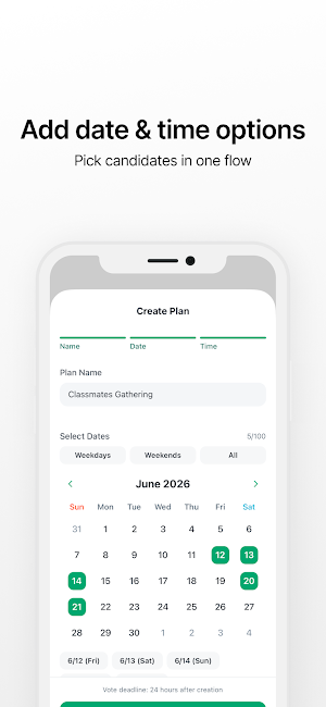 Meet Day - Meetup Planner Screenshot 1