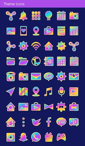 Space Cat & Spinners Theme Screenshot 3