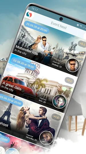 SkyLove – Dating and events nearby Screenshot 1