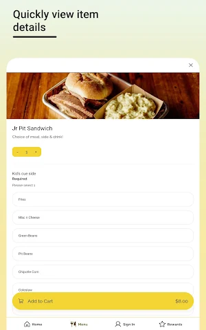 Warehouse Barbecue Co. App Screenshot 3