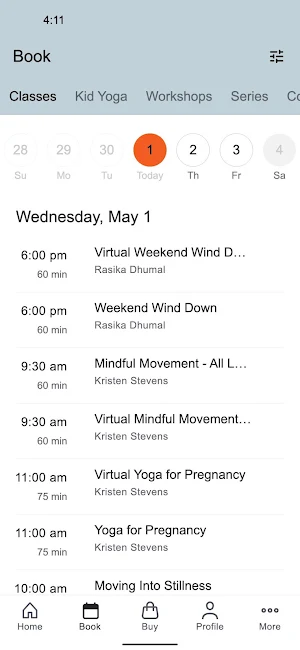 Discover Yoga Screenshot 1