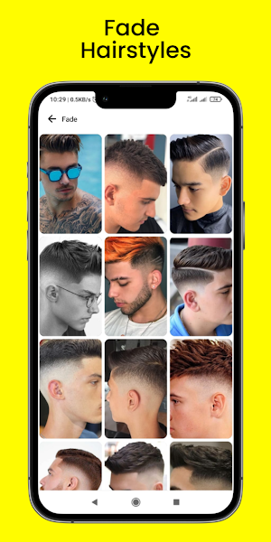 Mens Latest Hairstyle Trends Screenshot 0