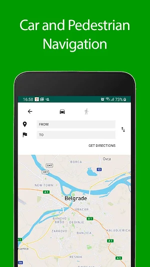 Belgrade Offline Map and Travel Guide Screenshot 1