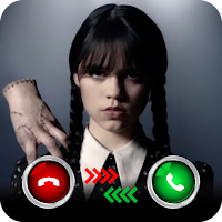 Wednesday addams video calling