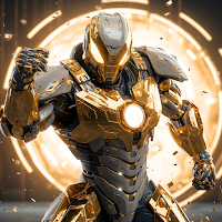 Captain Super hero iron game