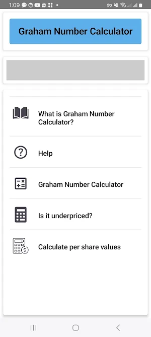Graham Number Calculator Screenshot 0