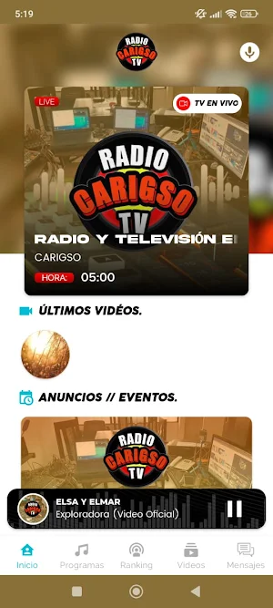 CARIGSO RADIO Y TV Screenshot 1