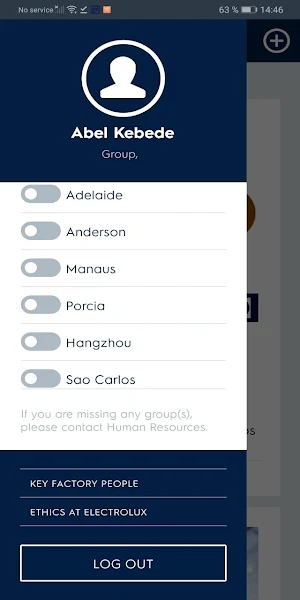 eGate2Go Screenshot 2