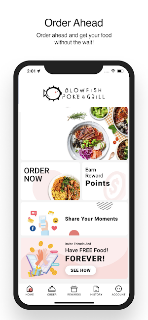 Blowfish Poke & Sushi Screenshot 0