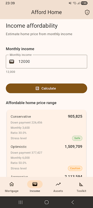 Can I Afford It – Home Screenshot 0
