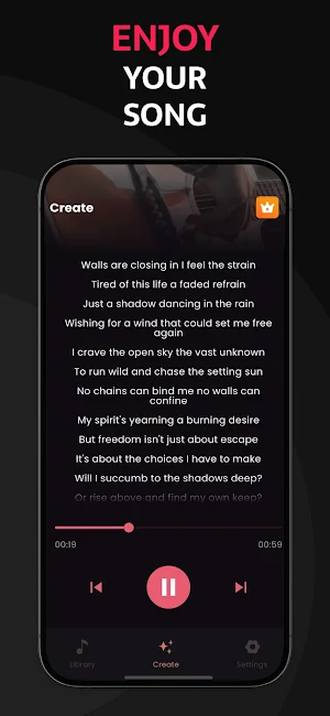 Tune Pro - AI Music Generator Screenshot 1
