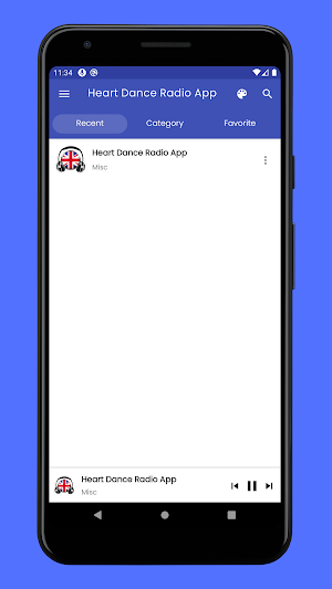 Heart Dance Radio App Screenshot 0