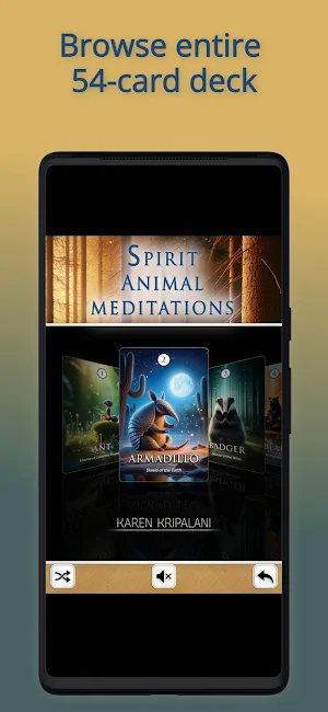 Spirit Animal Meditation Cards Screenshot 2