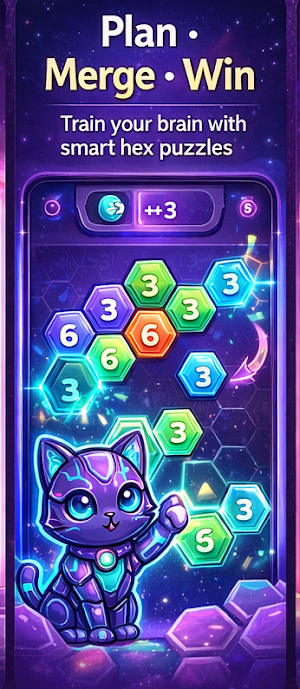 HexCatPuzzle Screenshot 1