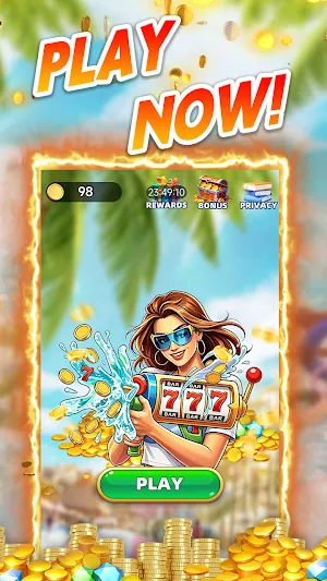 Wave Blessing Slots Screenshot 1