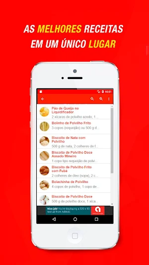 Receitas de Polvilho Screenshot 3