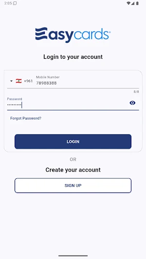 MyEasyCards Screenshot 2
