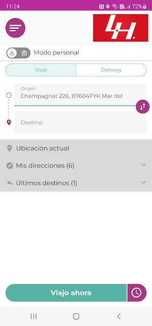 LH Traslados Screenshot 2