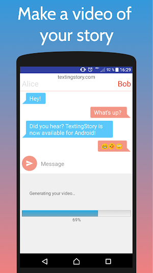 TextingStory - Chat Story Maker Screenshot 1