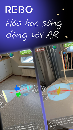 Rebo Hóa học 3D & AR Screenshot 1
