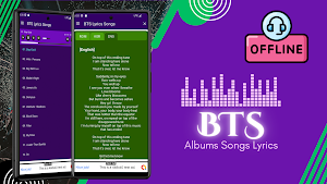 BTS Lyrics Songs Offline Screenshot 2