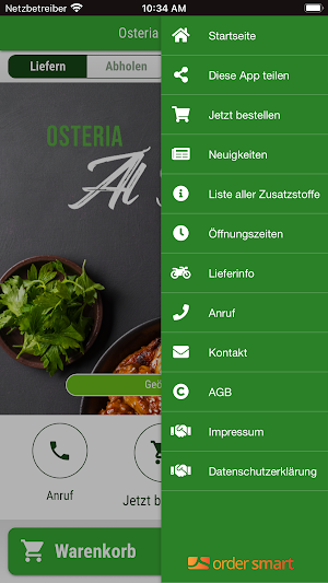 Osteria Al Dente Screenshot 2