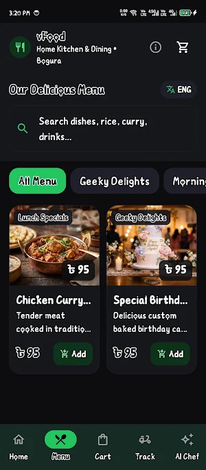 vFood Screenshot 3